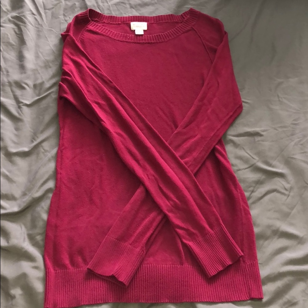 MOVING SALE!!! Red long sleeve